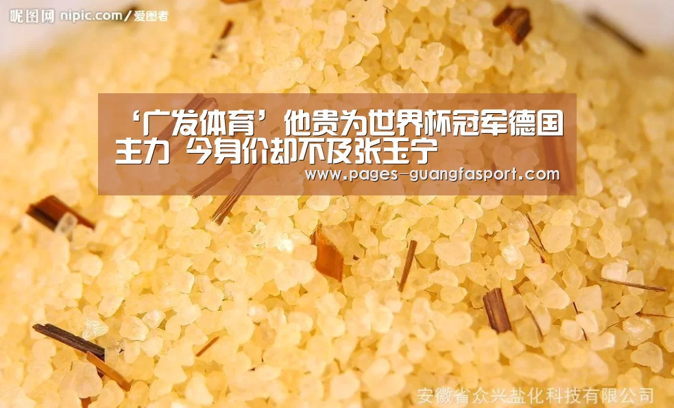 ‘广发体育’他贵为世界杯冠军德国主力 今身价却不及张玉宁(图1) 广发体育官网